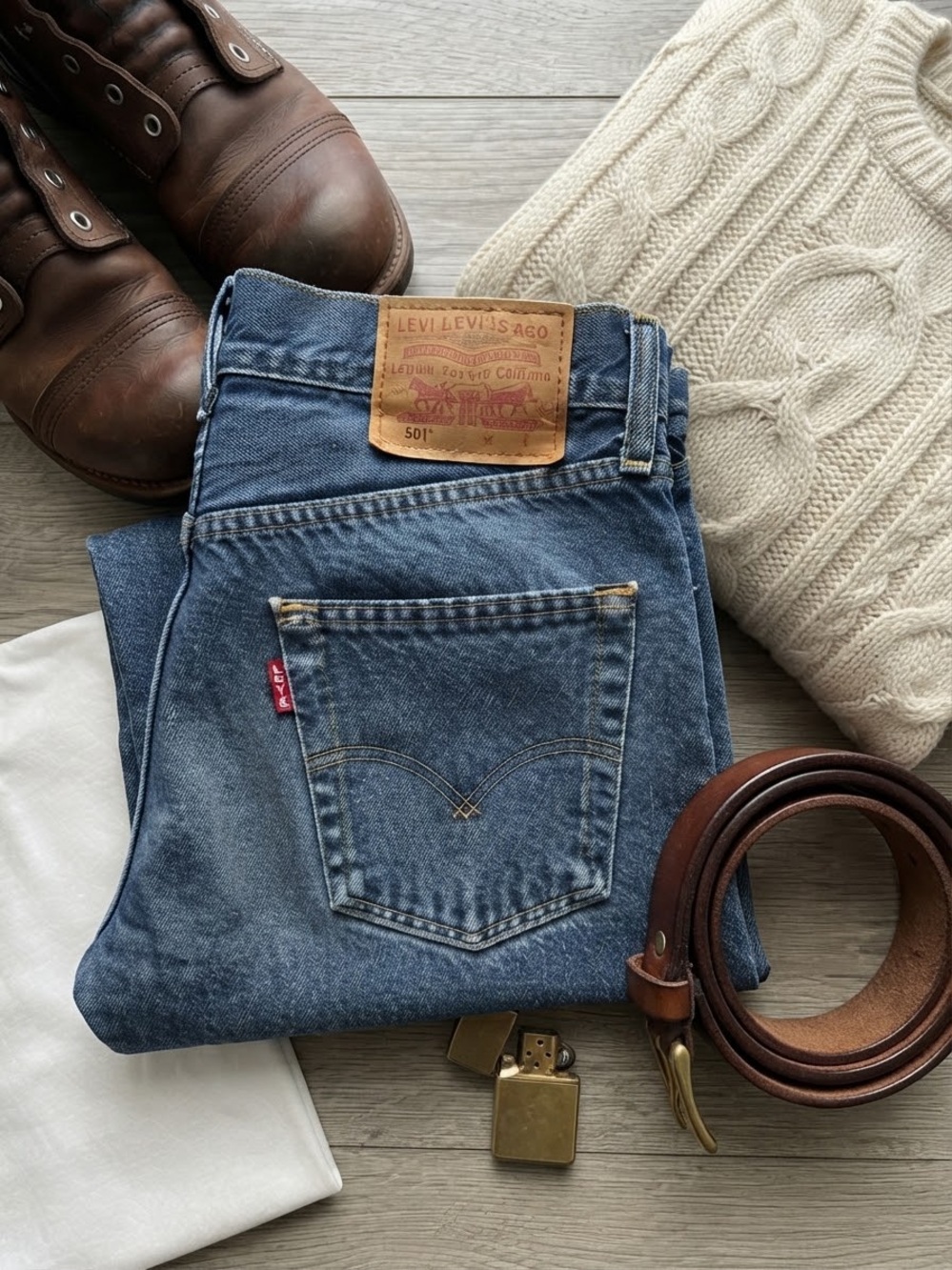 Levi's 501 Men’s Jeans in Medium Blue 31/30